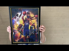 DGZ 나루토 메시 호날두 스포츠 3d 플립 모션 렌즈형 애니메이션 포스터 40*60cm