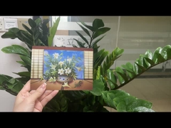 렌티큘러 엽서 인쇄 투칸 야생 동물 3D 엽서 동물원 팩 바다 생물