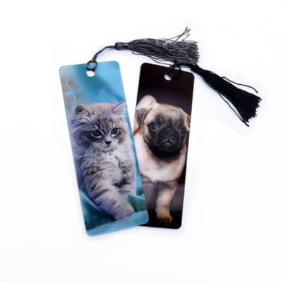 무역 박람회 가시성을 향상시키기 위해 홀로그램 3D 이미지와 함께 사용자 정의 가능한 3D 렌티컬러 북마크