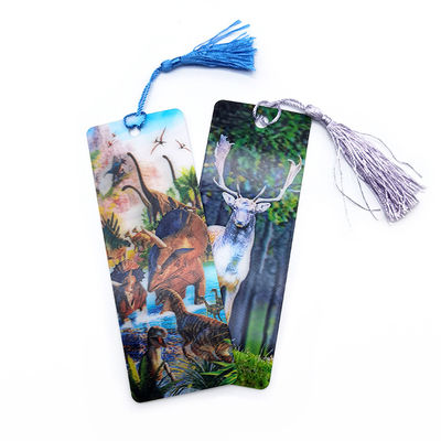 무역 박람회 가시성을 향상시키기 위해 홀로그램 3D 이미지와 함께 사용자 정의 가능한 3D 렌티컬러 북마크