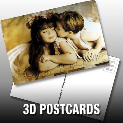 3D 변경 사진 기념일 생일 결혼식 카드 3D 인쇄 이미지