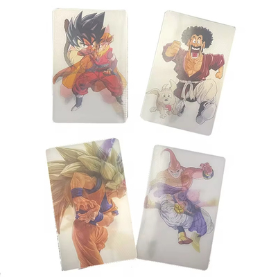 사용자 지정 2 이미지 플립 웃긴 렌즈 3D 그림 비즈니스 카드 렌즈 3D 카드