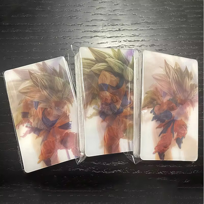 사용자 지정 2 이미지 플립 웃긴 렌즈 3D 그림 비즈니스 카드 렌즈 3D 카드